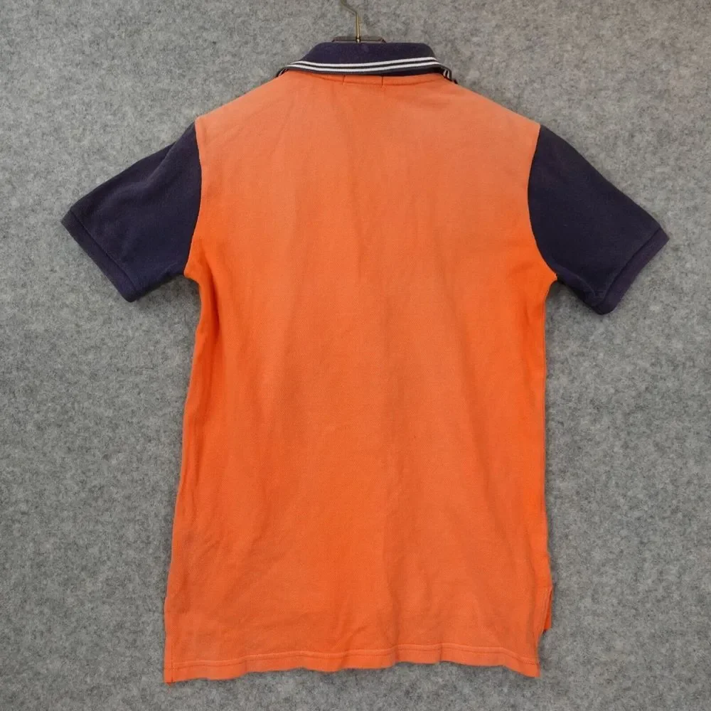 VTG Ralph Lauren Polo Shirt Men YOUTH M Big Pony Equestrian Rugby Bleecker 1967‎